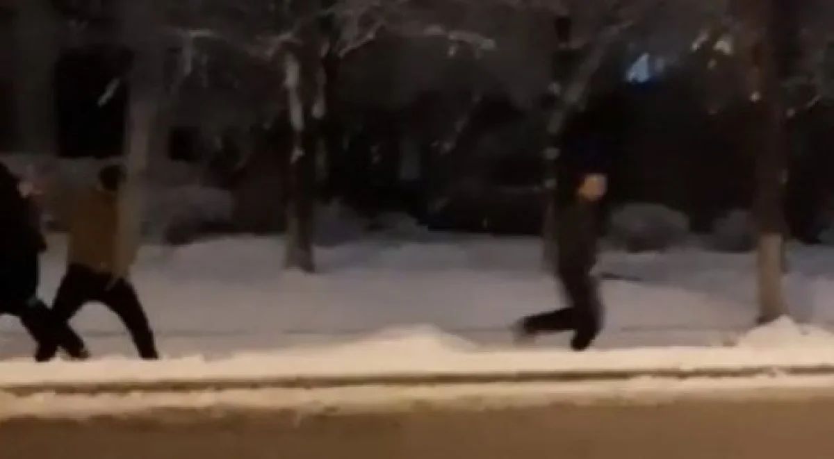 Алматыдағы жаппай төбелестің видеосы тарады