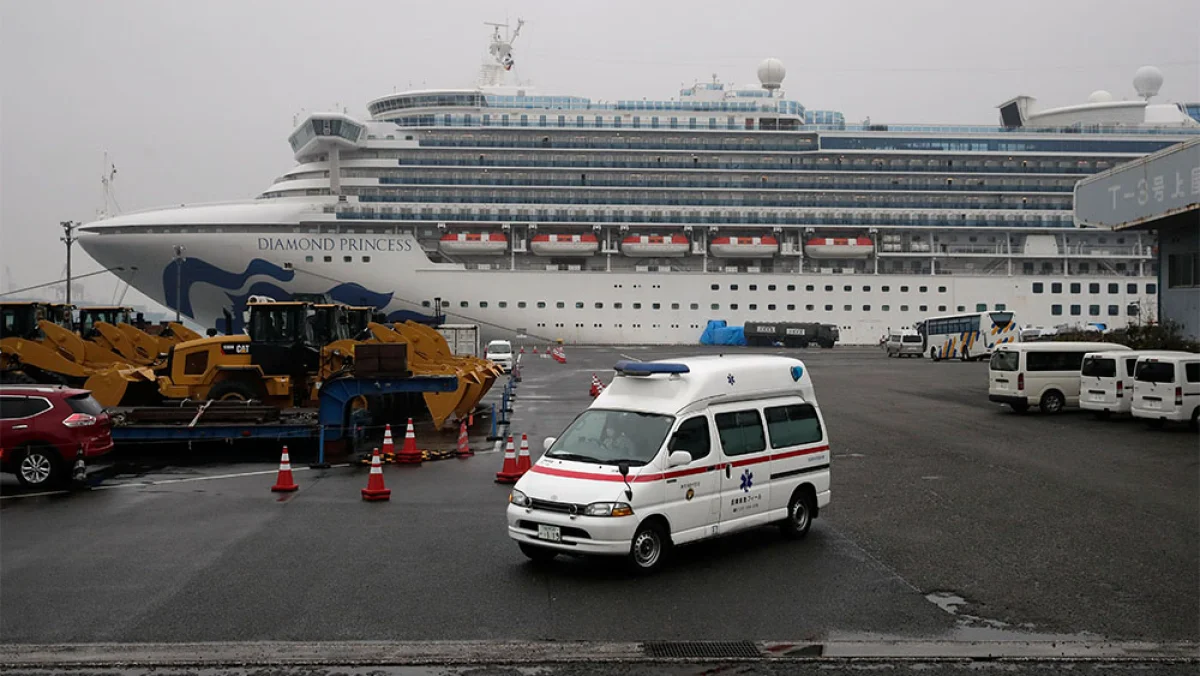 Diamond Princess лайнеріндегі карантин аяқталды