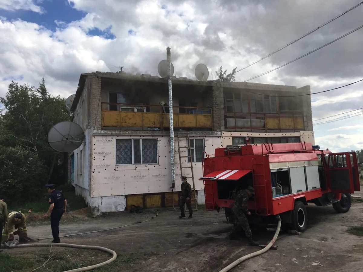 Ақмола облысында темекі тұқылынан шыққан өрттен бір адам қайтыс болды