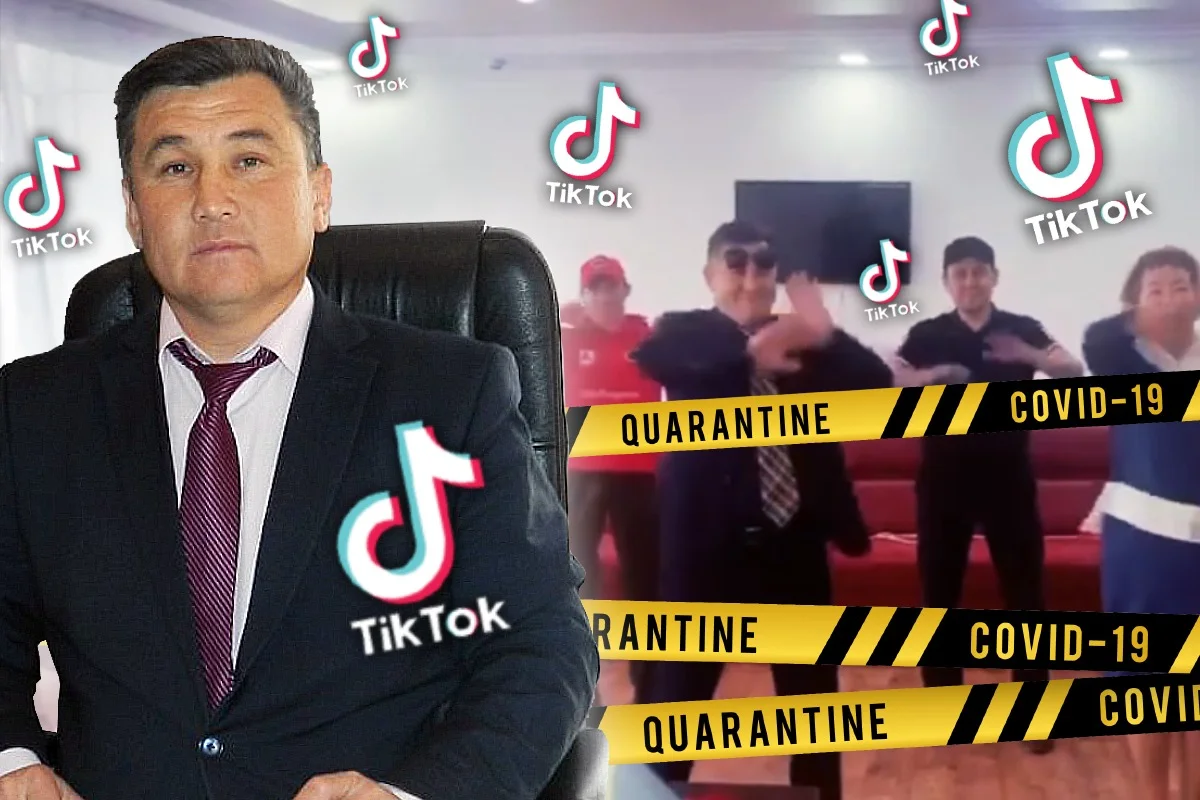 Tik-Tok-тағы Жәйрем әкімі: «Карантин кезінде билегенімді облыс басшылығы біледі»