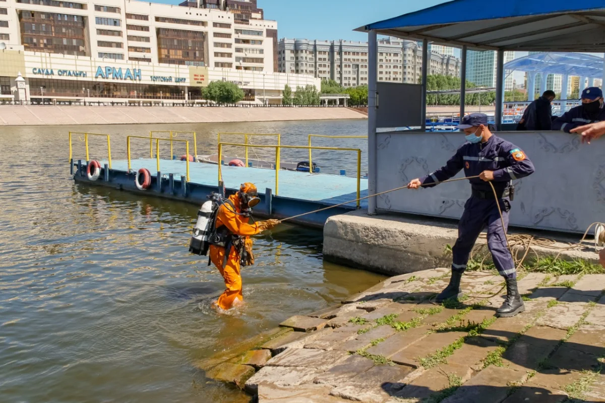 Нұр-Сұлтанда суға шомылу ережелерін бұзған 64 адам әкімшілік жауапкершілікке тартылды