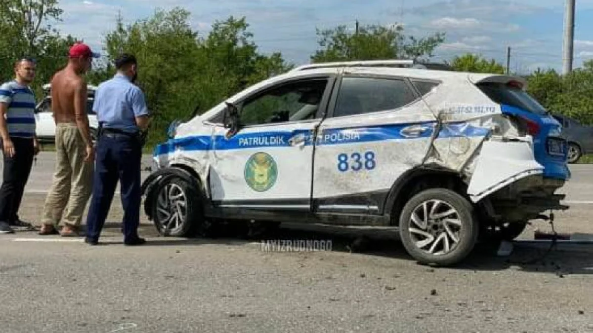 Қостанай облысында полиция автокөлігі өзге көлікке соқтығысып, 4 жасар сәби қайтыс болды