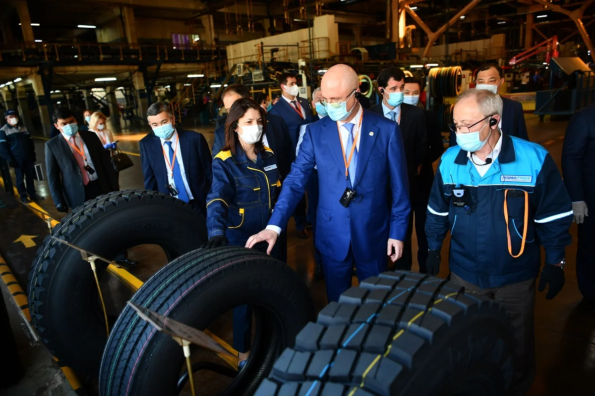 Қазақстан мен Татарстан шина өндірісі бойынша жол картасына қол қойды