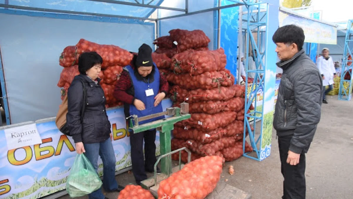 Елордада жәрмеңке сатушылары ұсынылған бағадан азық-түлікті қымбатқа сатып жатыр