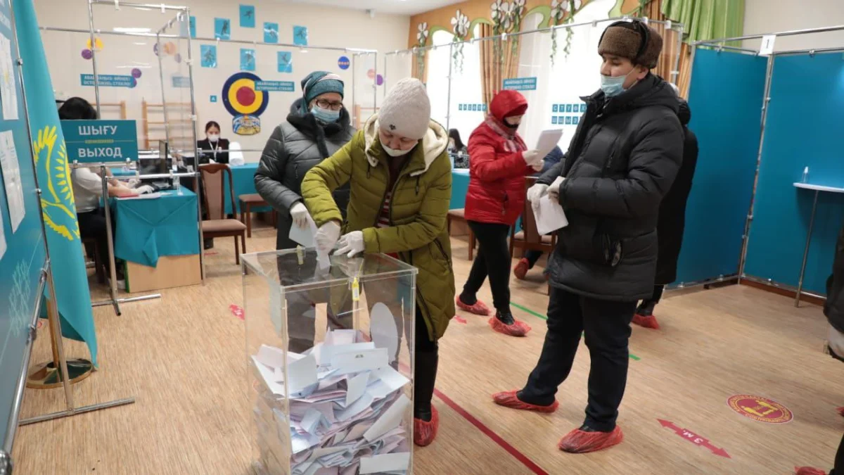 Сайлауда дауыс беру белсенділігі бойынша Жамбыл облысы көш бастап тұр