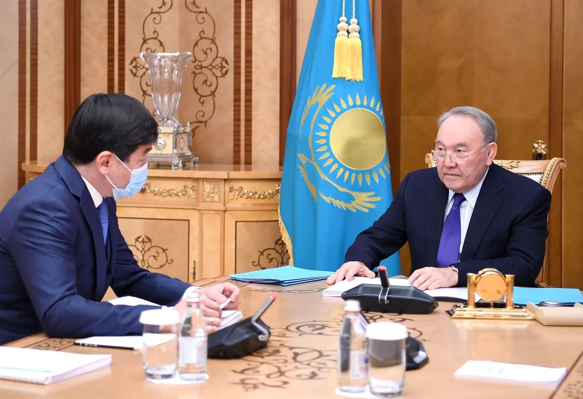 Нұрсұлтан Назарбаев Бауыржан Байбекті қабылдады