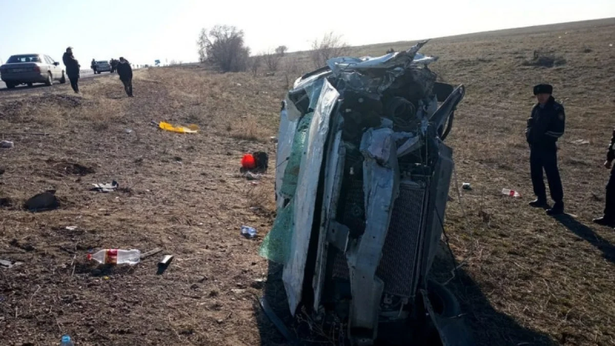 Алматы облысында жол апатынан екі адам қаза тапты
