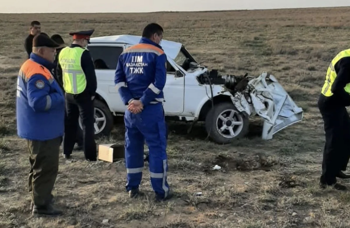 Ведомство өкілдері Атырауда жол апатына ұшыраған полицейлердің мас күйде болғанын жоққа шығарды