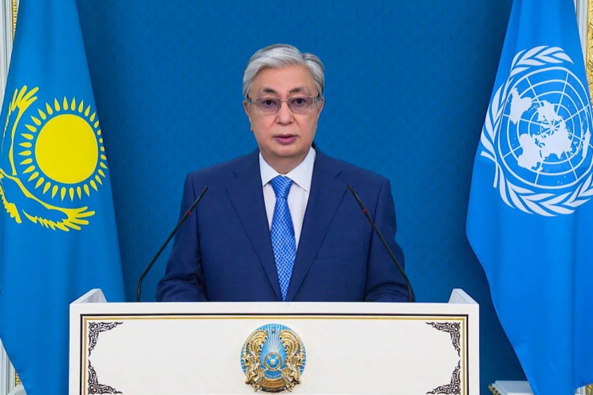 Президент Жаһандық дөңгелек үстелде бейнеүндеу жасады