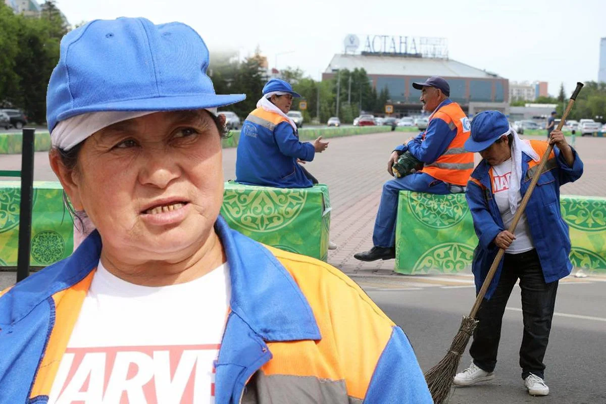 «Жастардың мәдениеті төмен». 20 жылдан бері көше тазалап жүрген Салтанат пен Бақыттың әңгімесі