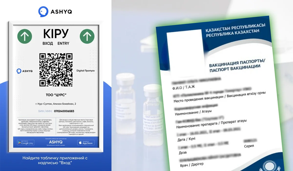 Қазақстанның вакцинация паспорты 5 мемлекетке жарамды