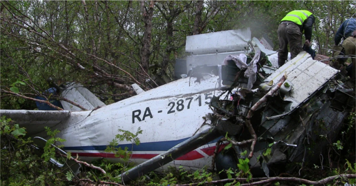 Камчаткада апатқа ұшыраған Ан-26 ұшағының қара жәшігі табылды