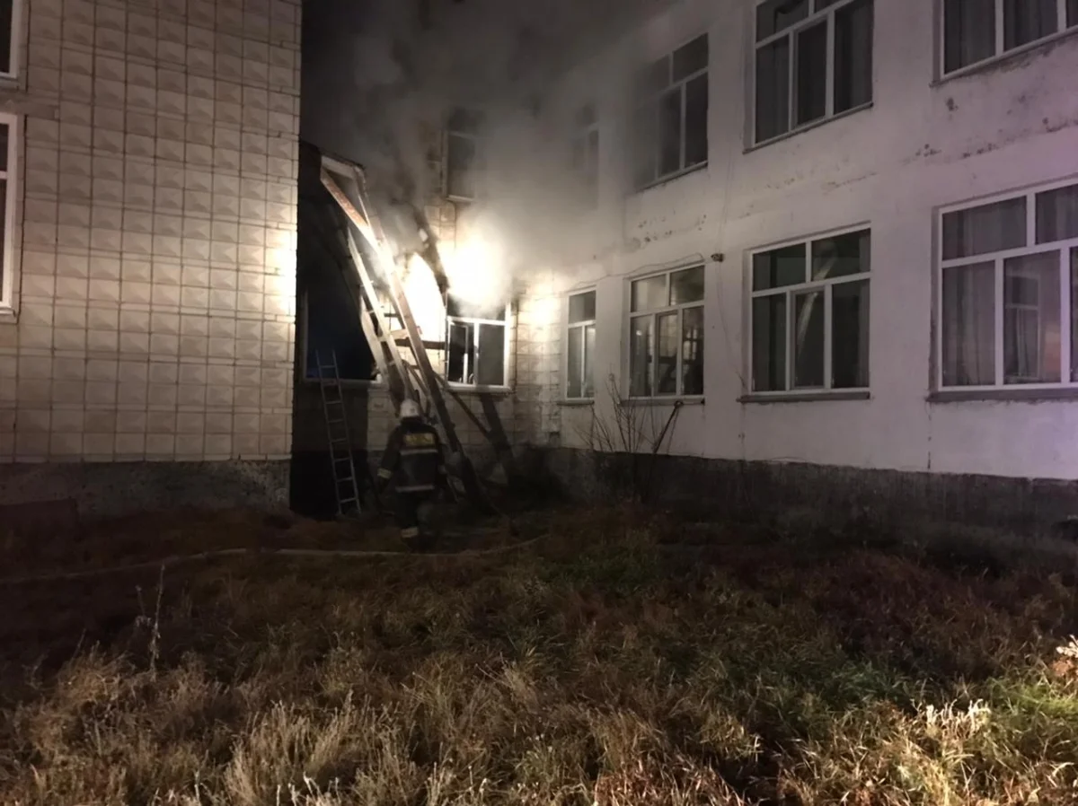Ақмола облысындағы мектептердің бірінде өрт шықты