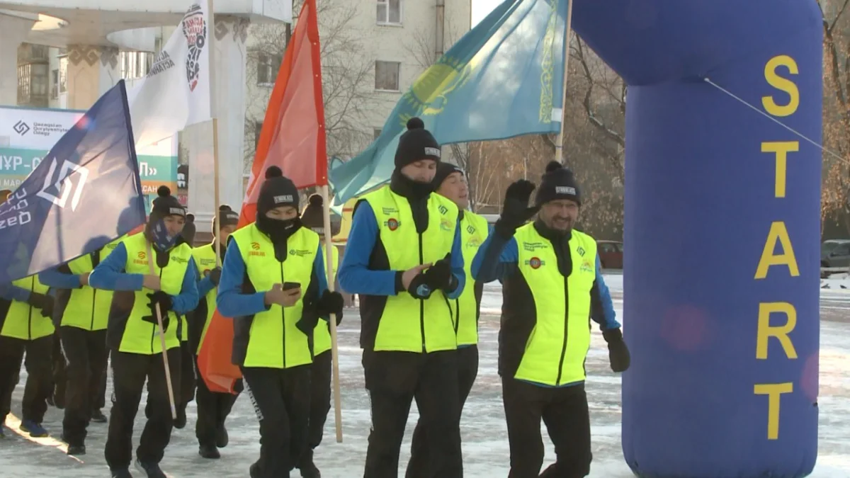 «Нұр-Сұлтан – Орал» марафоны: спортшылар 8 күнде 2 мың шақырым жүгіріп өтпек