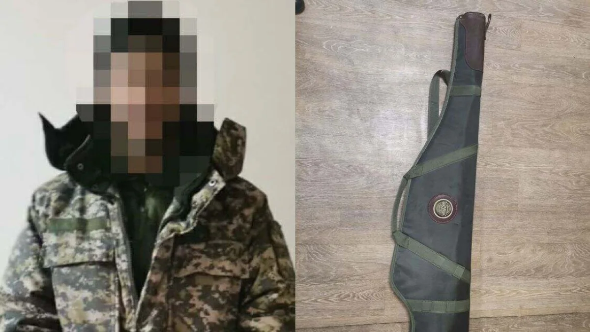 Алматыда такси жүргізушісі қару дүкенін тонаған күдіктіні анықтауға көмектесті