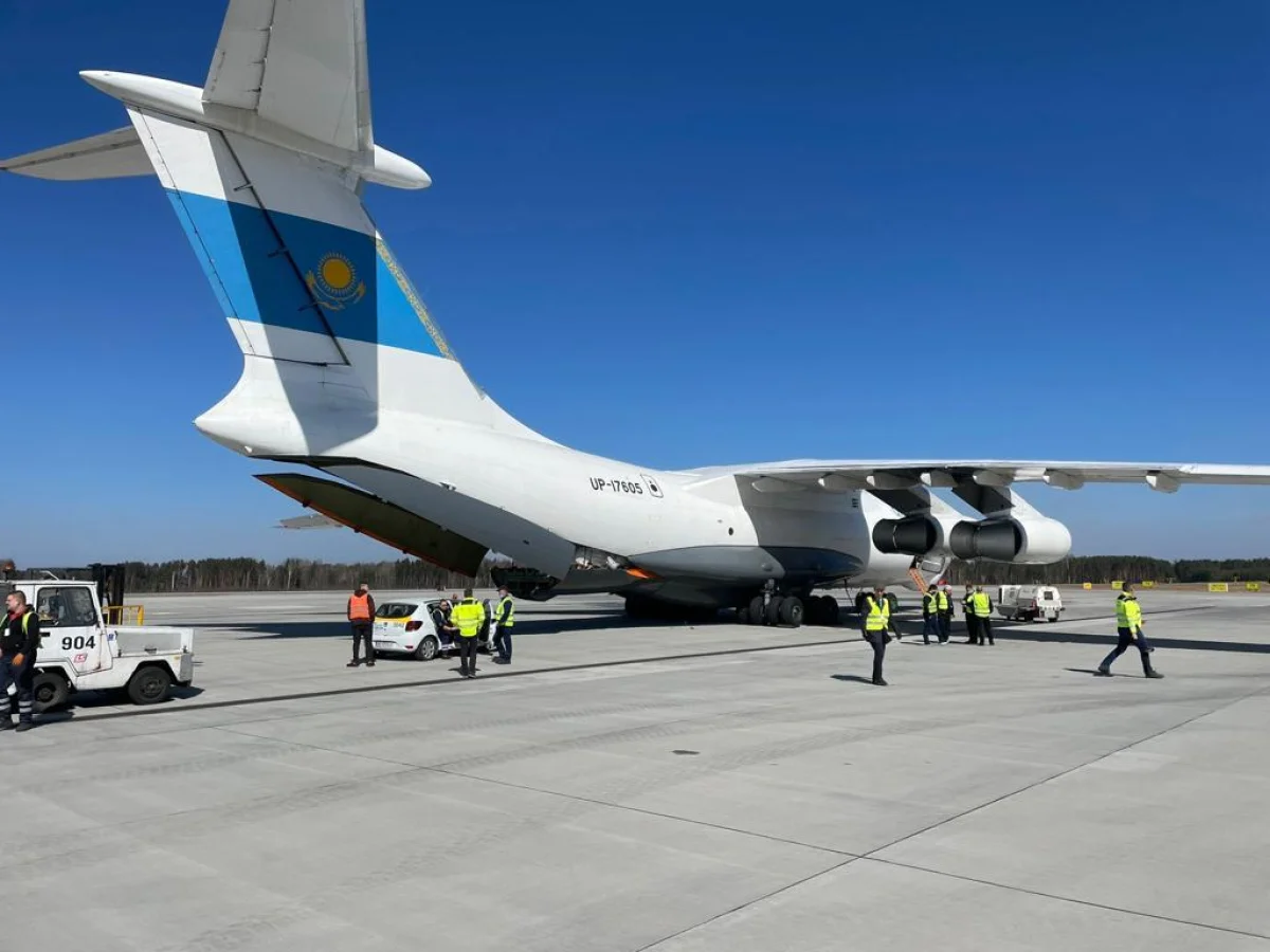 Қазақстан Украинаға гуманитарлық көмектің жаңа партиясын жіберді