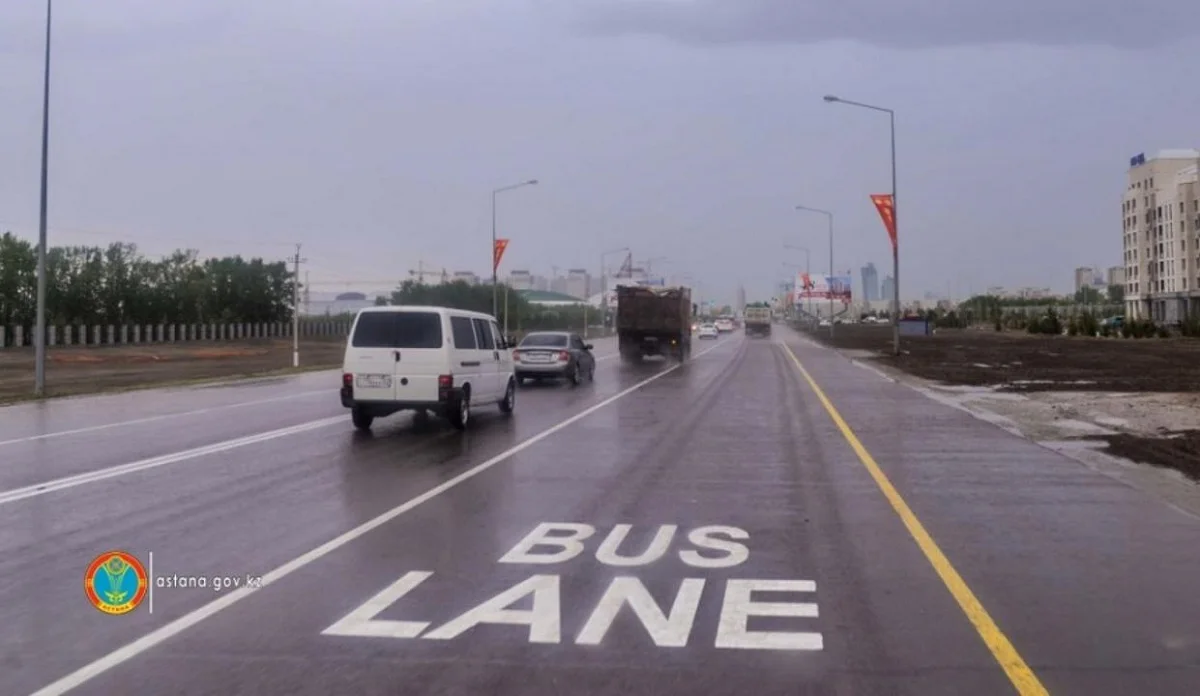 Елордада Bus Lane қаланың 26 учаскесіне енгізілді