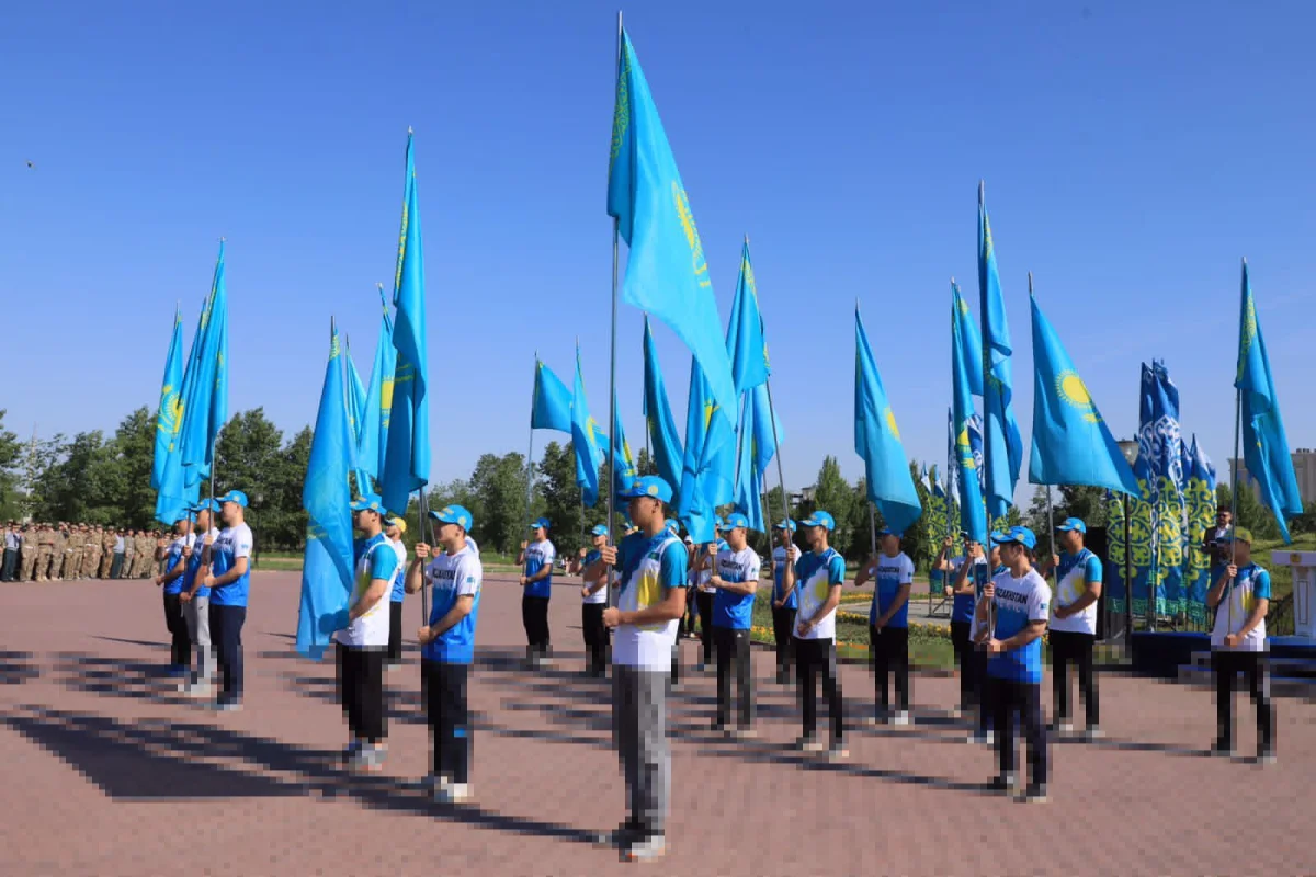 Ақтөбеде Мемлекеттік рәміздердің 30 жылдығына арналған шаралар өтіп жатыр