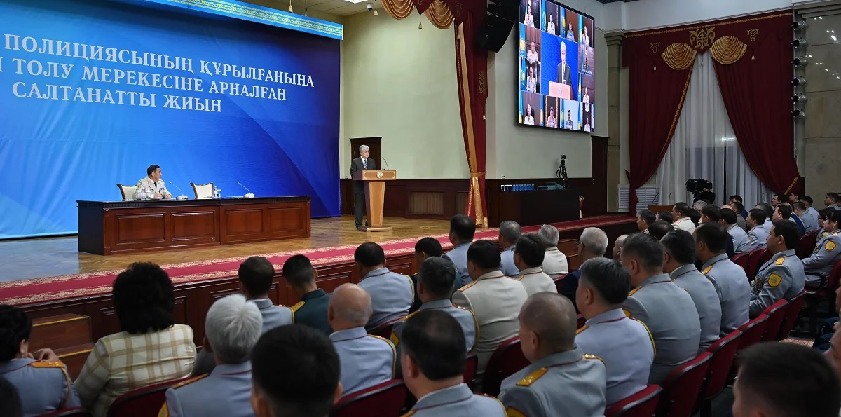 Қаңтар оқиғасы кезінде полицейлер отаншылдықтың шынайы үлгісін көрсетті – Тоқаев