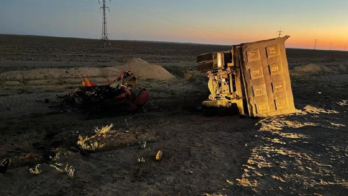 Қарағанды ​​облысында жантүршігерлік жол апатынан бүтін бір отбасы қаза тапты