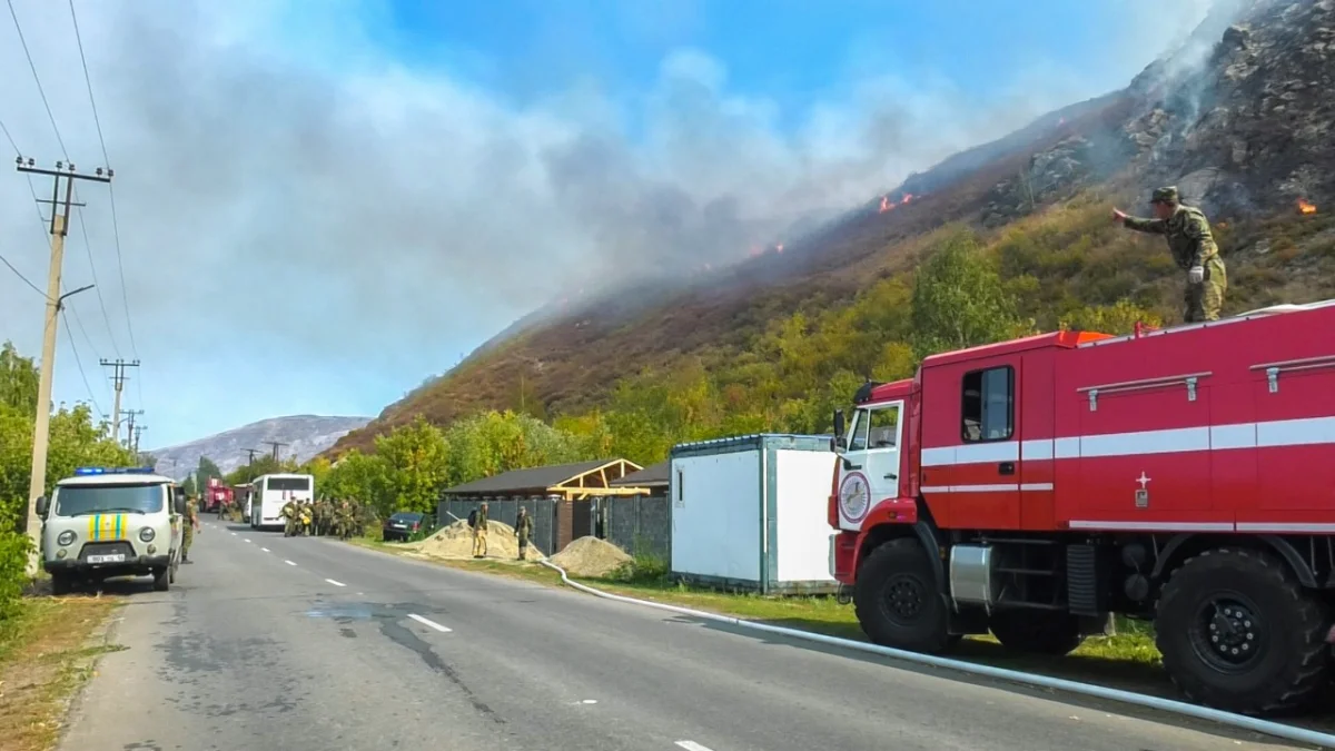 ШҚО-ның 5 ауданында өрт тіркеліп, жалпы аумағы 2600 гектарға жетті