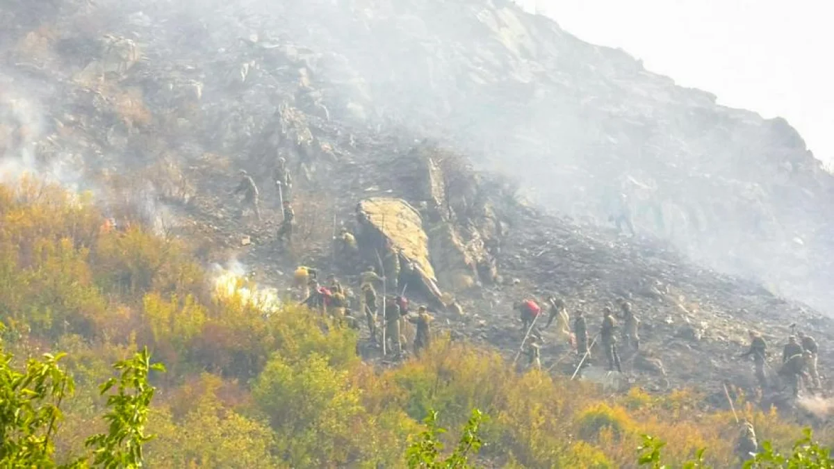 ШҚО-да бірнеше ауданда тұтанған дала өртін сөндіру жұмыстары жалғасып жатыр