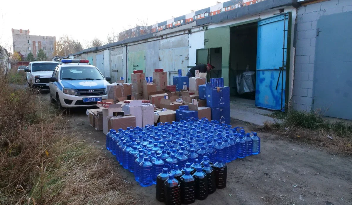 Петропавлда  заңсыз айналымнан 800 литр алкоголь тәркіленді