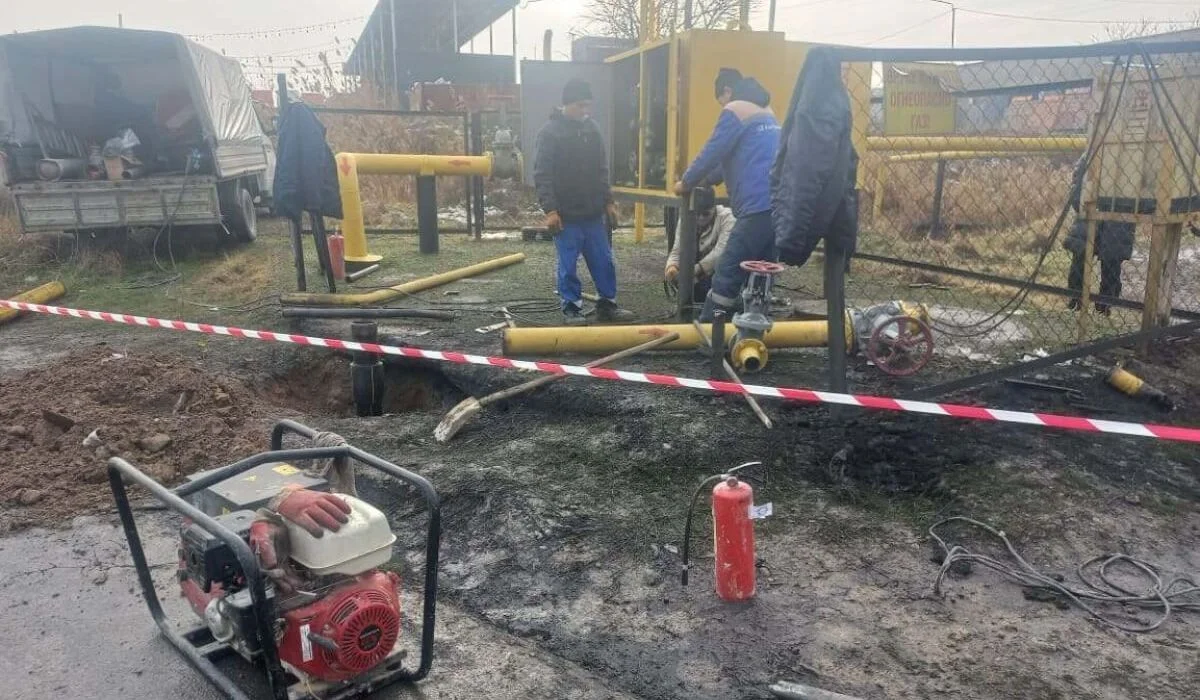 Шымкентте көлік жүргізушісі 600-ден астам үйді газсыз қалдырды