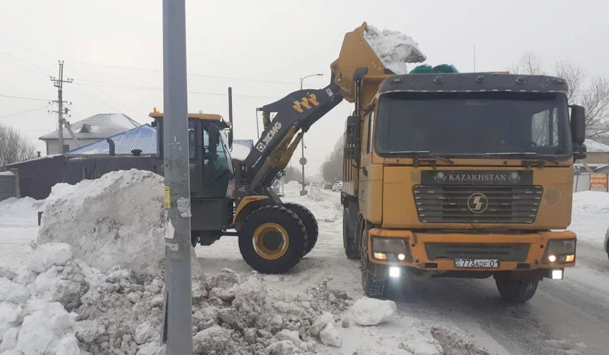 Қыс мезгілінің басынан бері 1,8 млн текше метрге жуық қар шығарылды – елорда әкімдігі