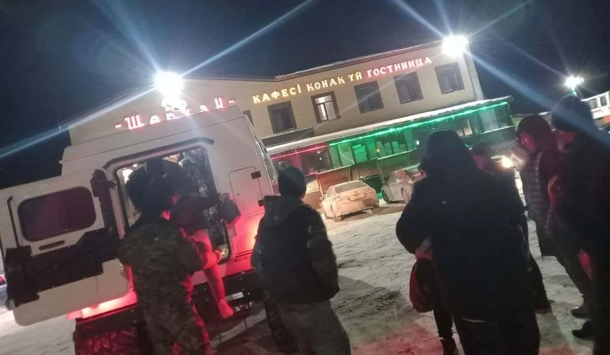 Ақтөбе облысында аязда жолаушылар жолда қалып қойды
