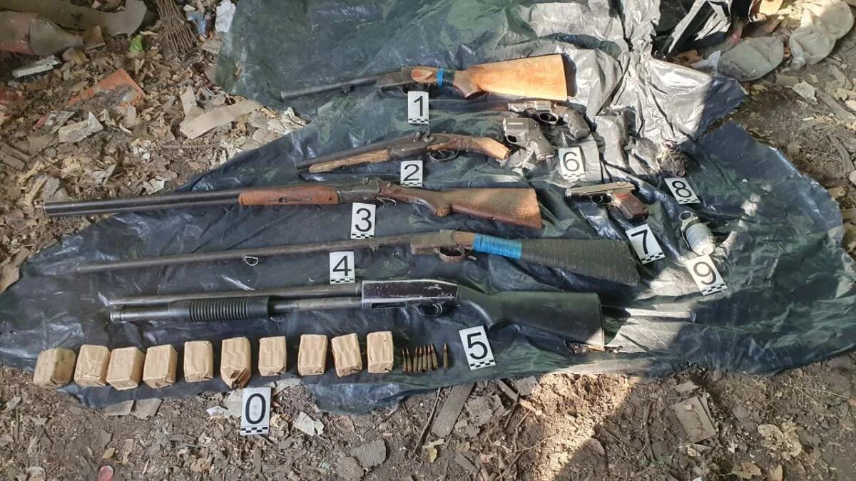 Жамбыл облысында қаңтар оқиғасы кезінде ұрланған қару-жарақ арсеналы табылды