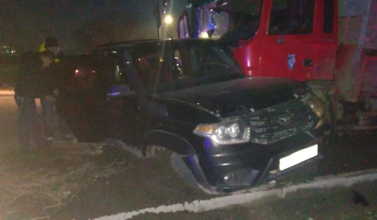 Талдықорғанда жол апатынан 4 адам ауруханаға түсті