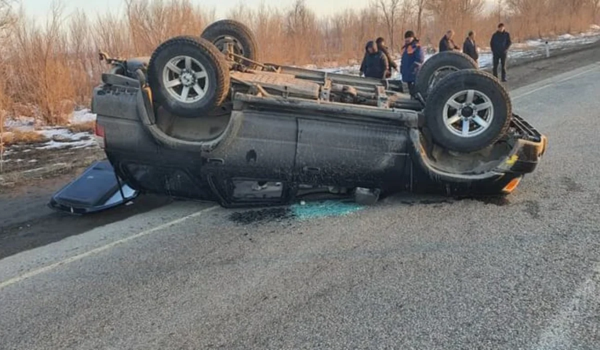 Талдықорғанда жол апатынан 4 адам зардап шекті