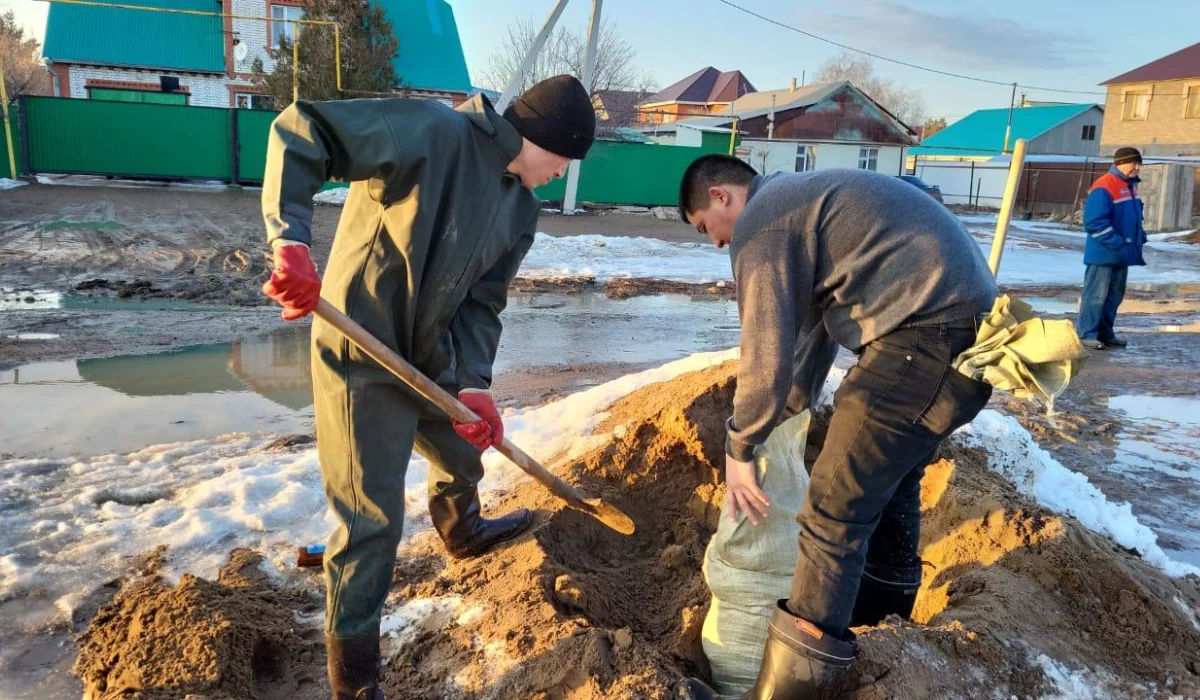 БҚО-да Дерқұл өзенінде су деңгейі көтеріліп, бірнеше нысанды су басты