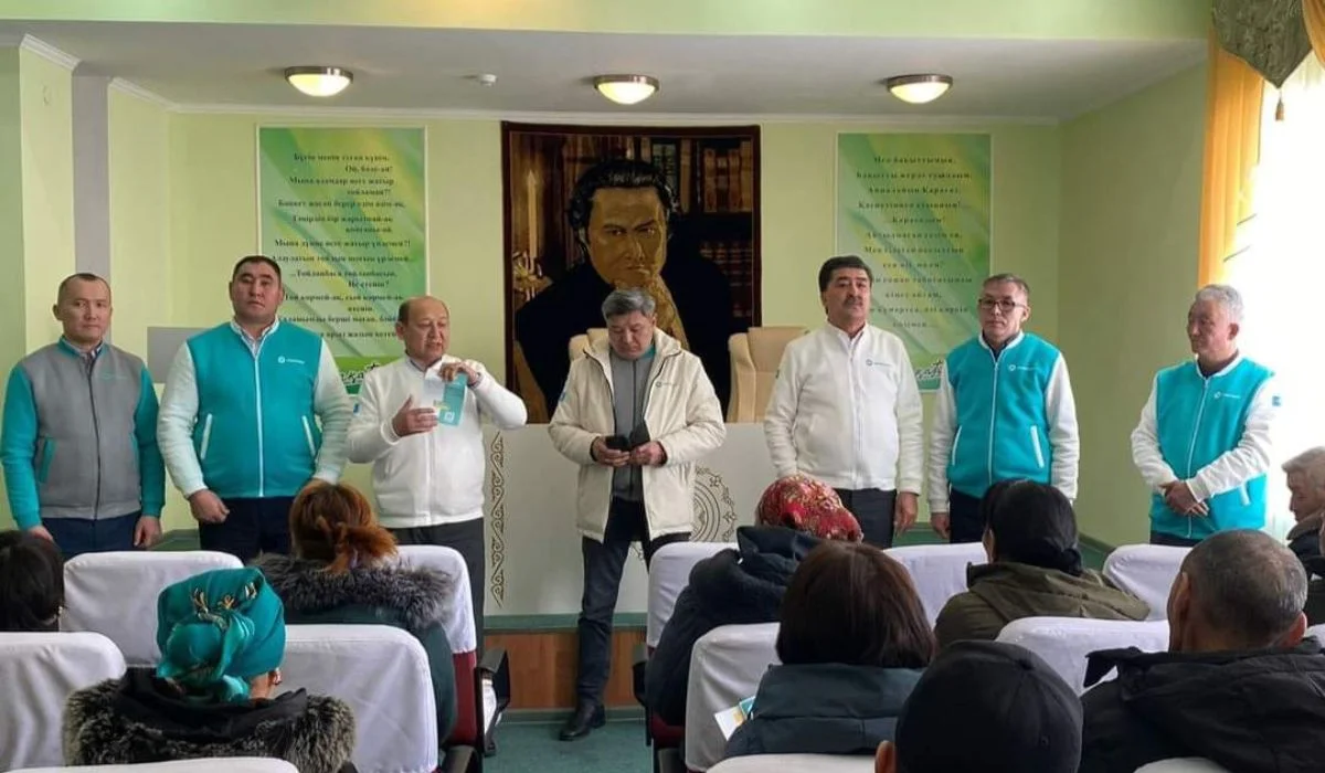 «AMANAT»: Мұқағали туған өлкеде үгіт-насихат жұмысы жүргізілді