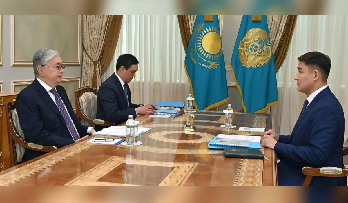 Мемлекет басшысы Әділет министрін қабылдады
