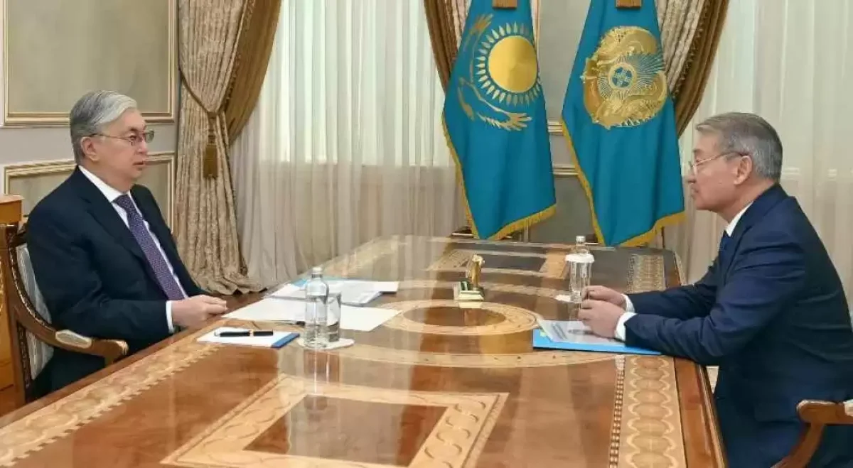 Даниал Ахметов Президентке есеп берді