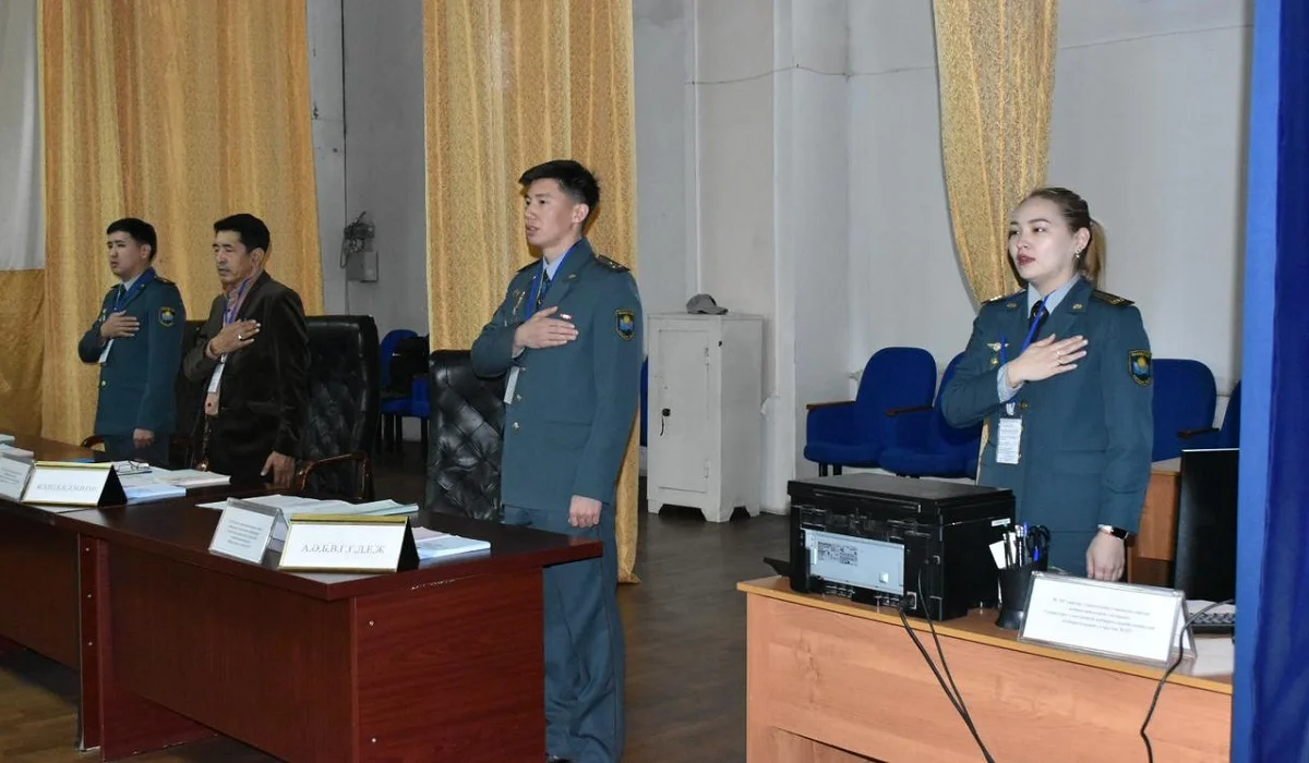 Ұлттық ұлан сарбаздары алғашқылардың бірі болып дауыс берді