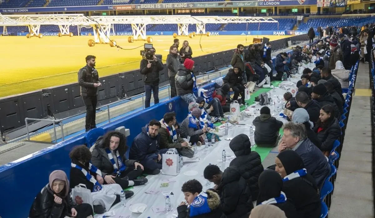 «Челси» футбол клубы өз стадионында ауызашар өткізді