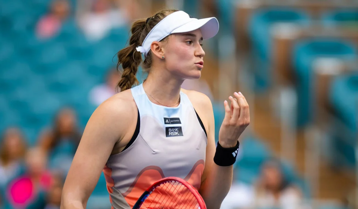 Елена Рыбакина Майами WTA 1000 турнирінің финалында жеңіліс тапты