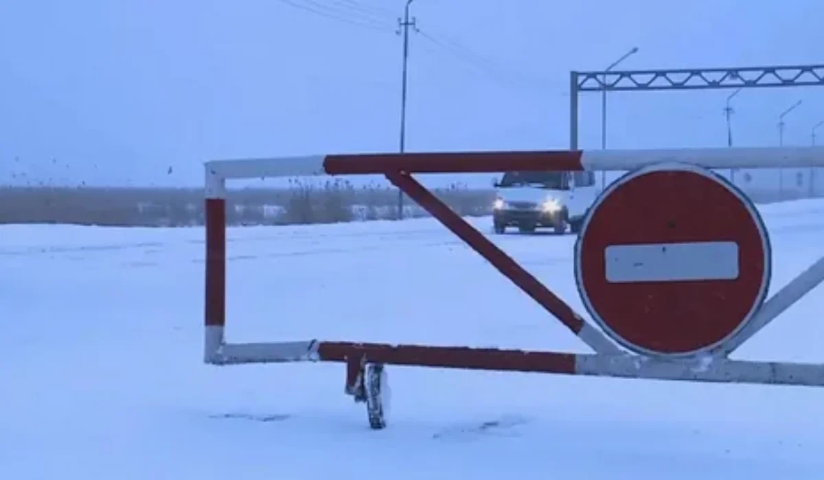 Республикалық трассалардың 8 учаскесінде жол қозғалысы шектелді