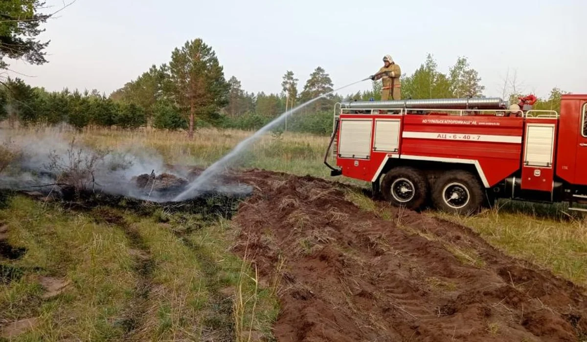 Абай облысындағы орман өрті: 300-ге жуық адам эвакуацияланды