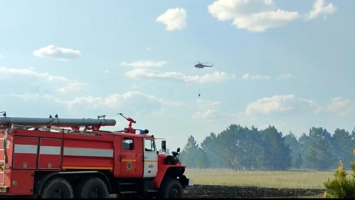 Абай облысындағы орман өрті: елдімекендерге төнген қауіп жойылды