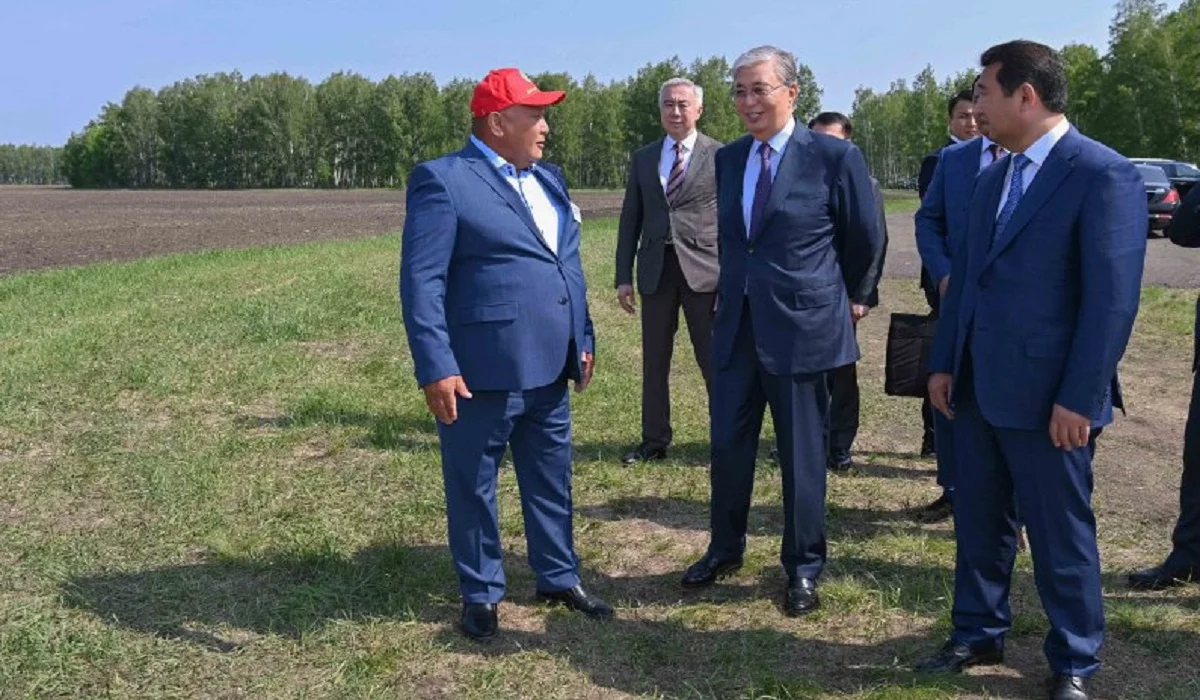 Мемлекет басшысы СҚО-ға сапары барысында көктемгі егіс науқанымен танысты