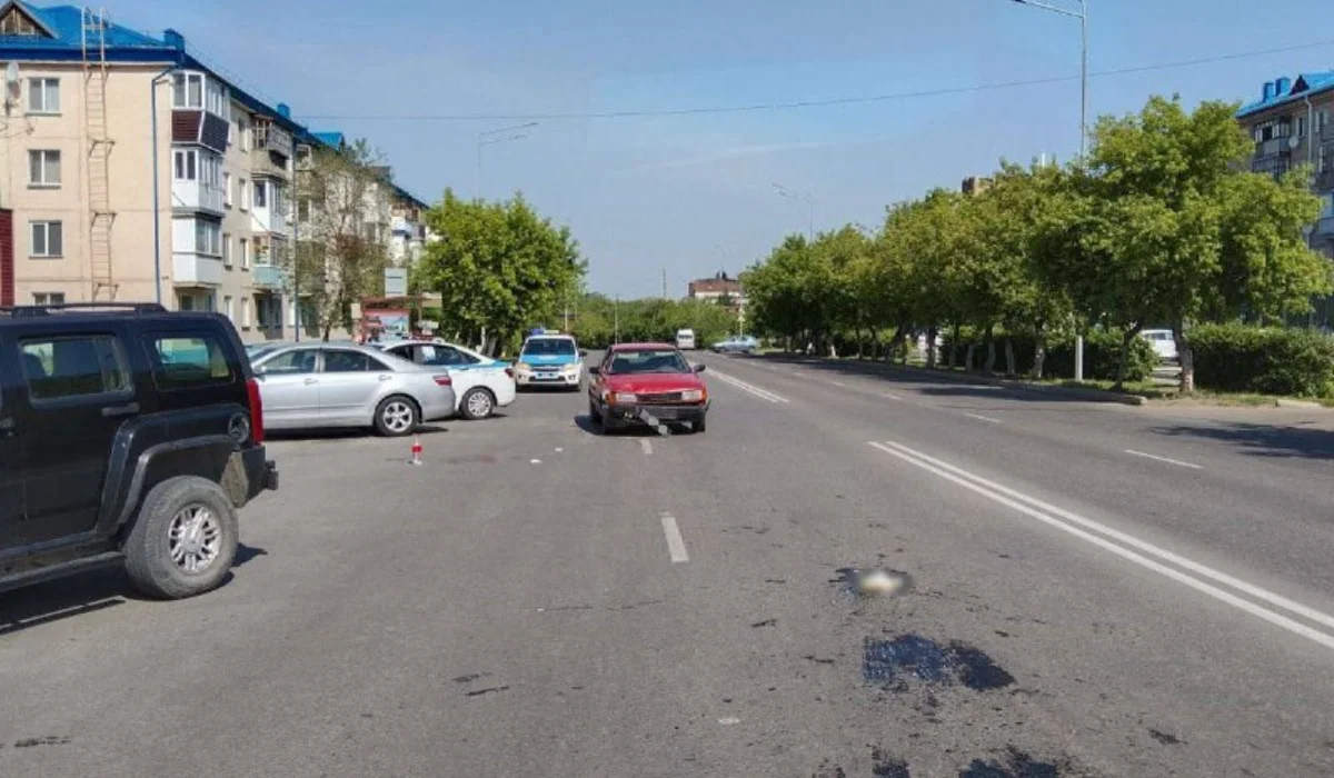 Петропавлда 48 жастағы әйелді көлік қағып кетті
