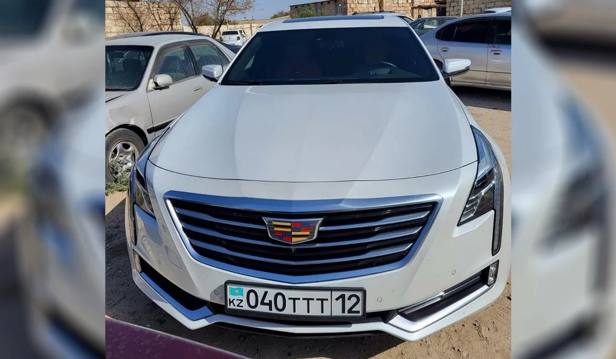Жаңаөзенде көлікке жалған мемлекеттік нөмір таққан жүргізуші ұсталды