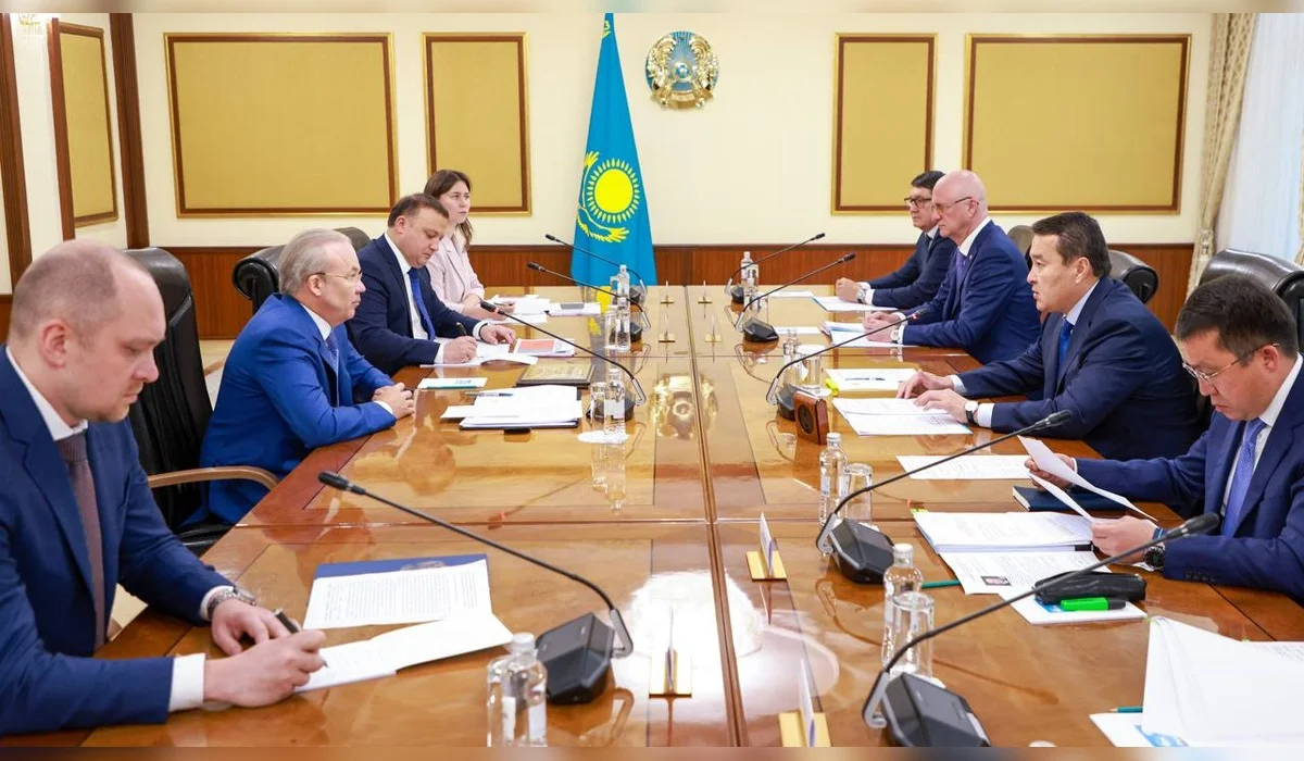 Үкімет басшысы Әлихан Смайылов Башқұртстан Республикасының Премьер-Министрімен кездесті