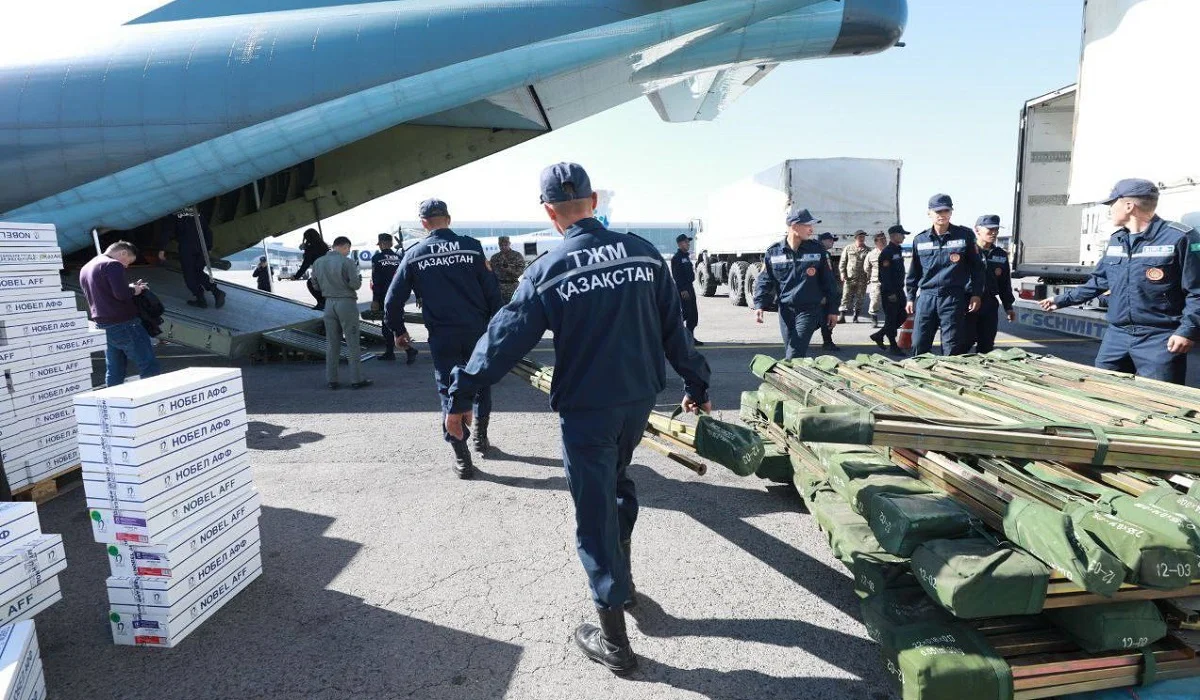 Қазақстан зілзаладан зардап шеккен Ауғанстанға гуманитарлық көмек жіберді