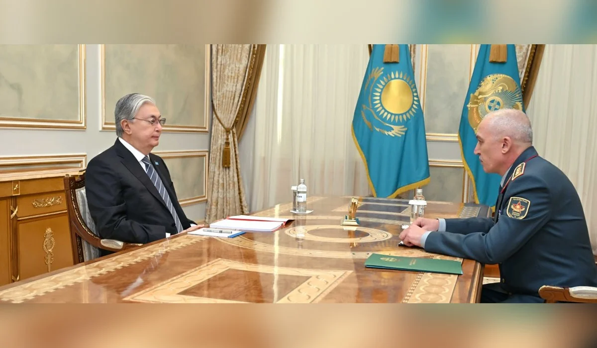 Президент Қорғаныс министрі Руслан Жақсылықовты қабылдады