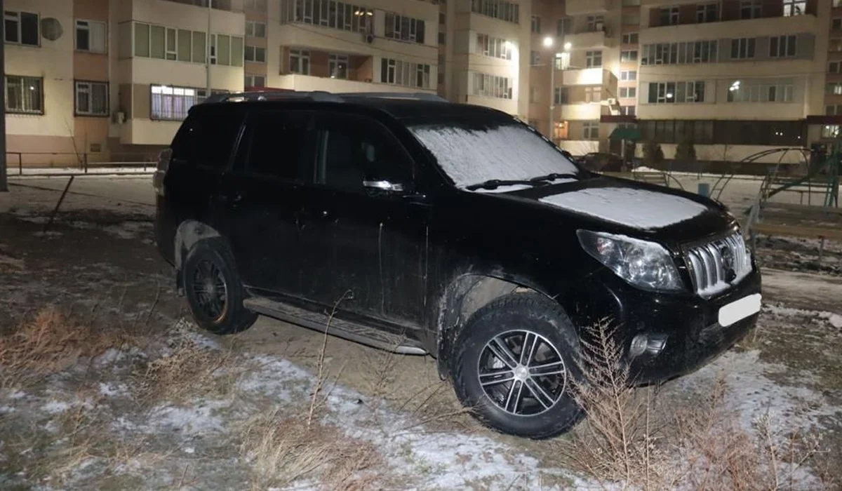 Аулада тұрған көлікті ұрлап әкеткен Жуалы тұрғыны ұсталды